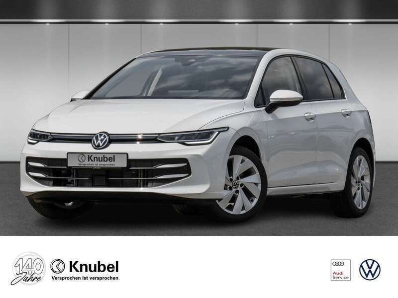 Weiss Gebraucht 2024 VW Golf VIII Life Limousine | 28.950 € (Teuer) - Bild 1/4
