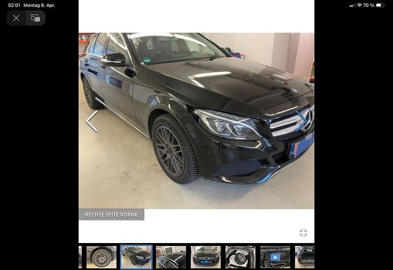 Gebraucht Mercedes C250 Avantgarde 204 PS (150 kW) 2015 Schwarz Limousine