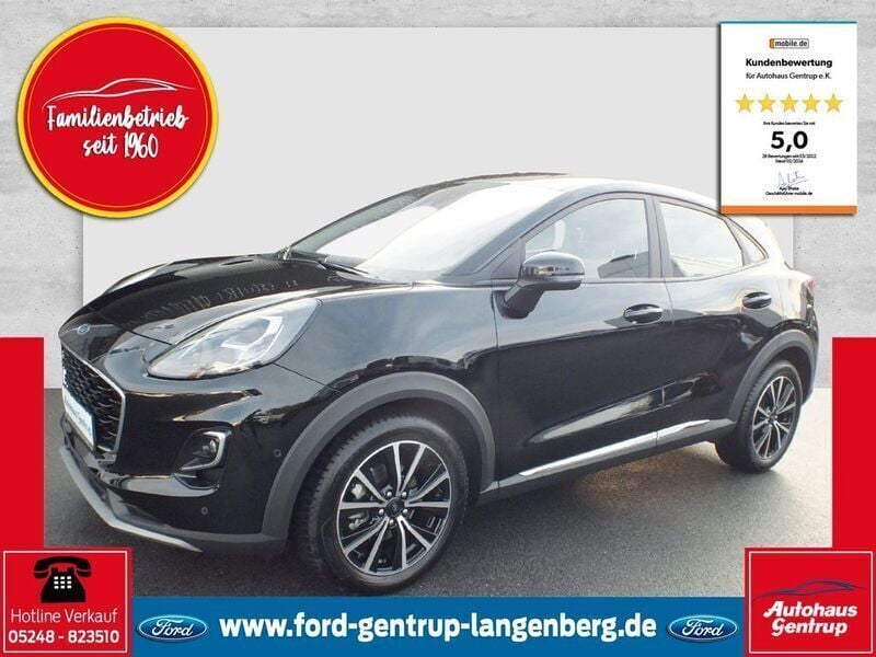 Schwarz Gebraucht 2024 Ford Puma Titanium SUV | 20.900 € (Superpreis) - Bild 1/4