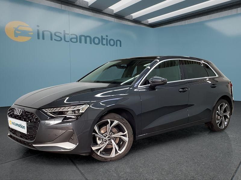 Grau Gebraucht 2025 Audi A3 Sportback Kleinwagen | 39.849 € - Bild 1/4