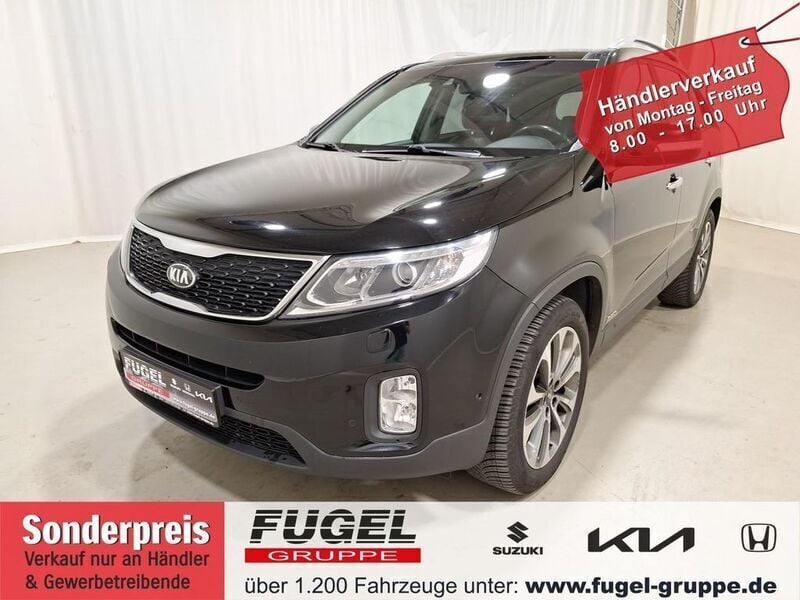 Auroraschwarz met. Gebraucht 2013 Kia Sorento Spirit SUV | 9.449 € (Superpreis) - Bild 1/4