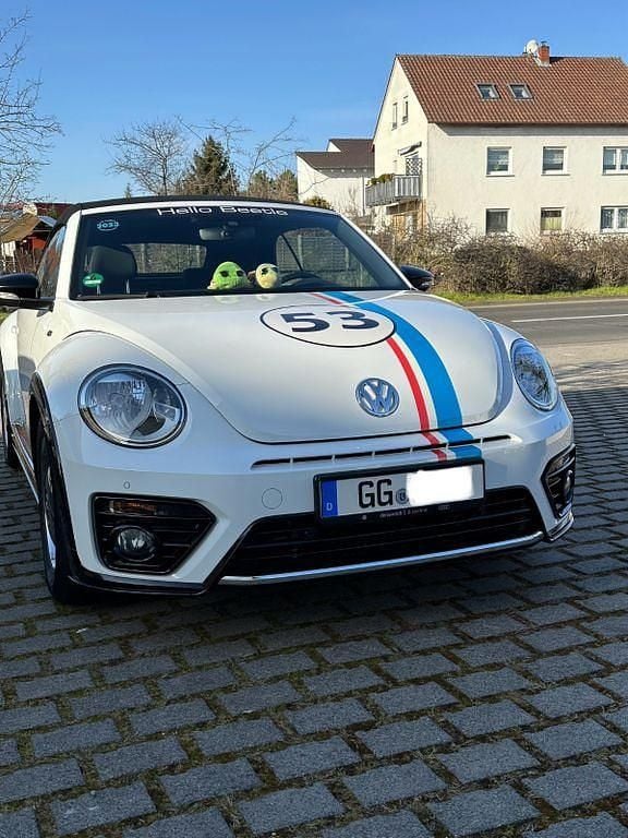 Gebraucht VW Beetle Cabriolet R-line 150 PS (110 kW) 2017 Weiß Cabrio