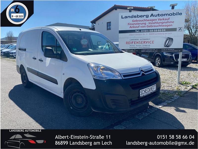 Weiß Gebraucht 2018 Citroën Berlingo Business Class Van / Kleinbus | 7.990 € (Teuer) - Bild 1/4