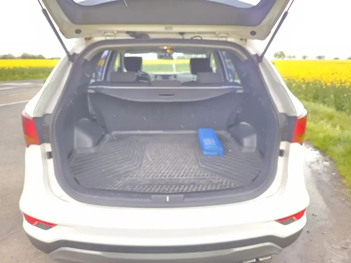 Gebraucht Hyundai Santa Fe 150 PS (110 kW) 2016 Weiß SUV