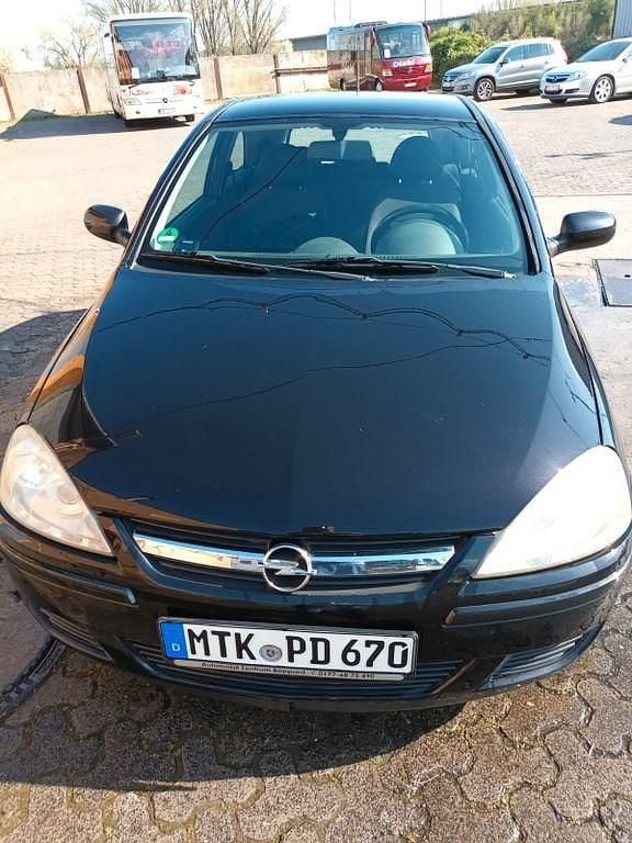 Schwarz Gebraucht 2005 Opel Corsa Limousine | 650 € (Guter Preis) - Bild 1/4