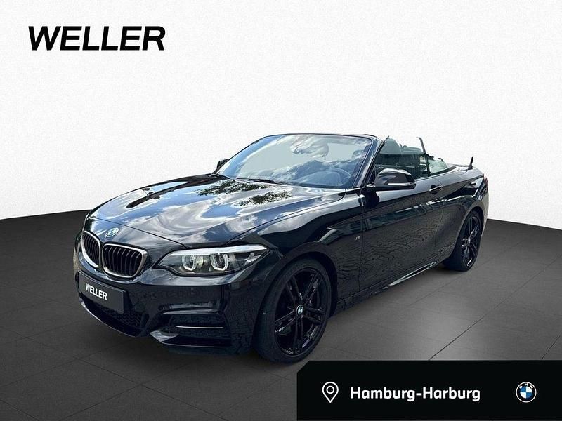 Schwarz Gebraucht 2021 BMW M240 M Sport Cabrio | 32.450 € (Superpreis) - Bild 1/4