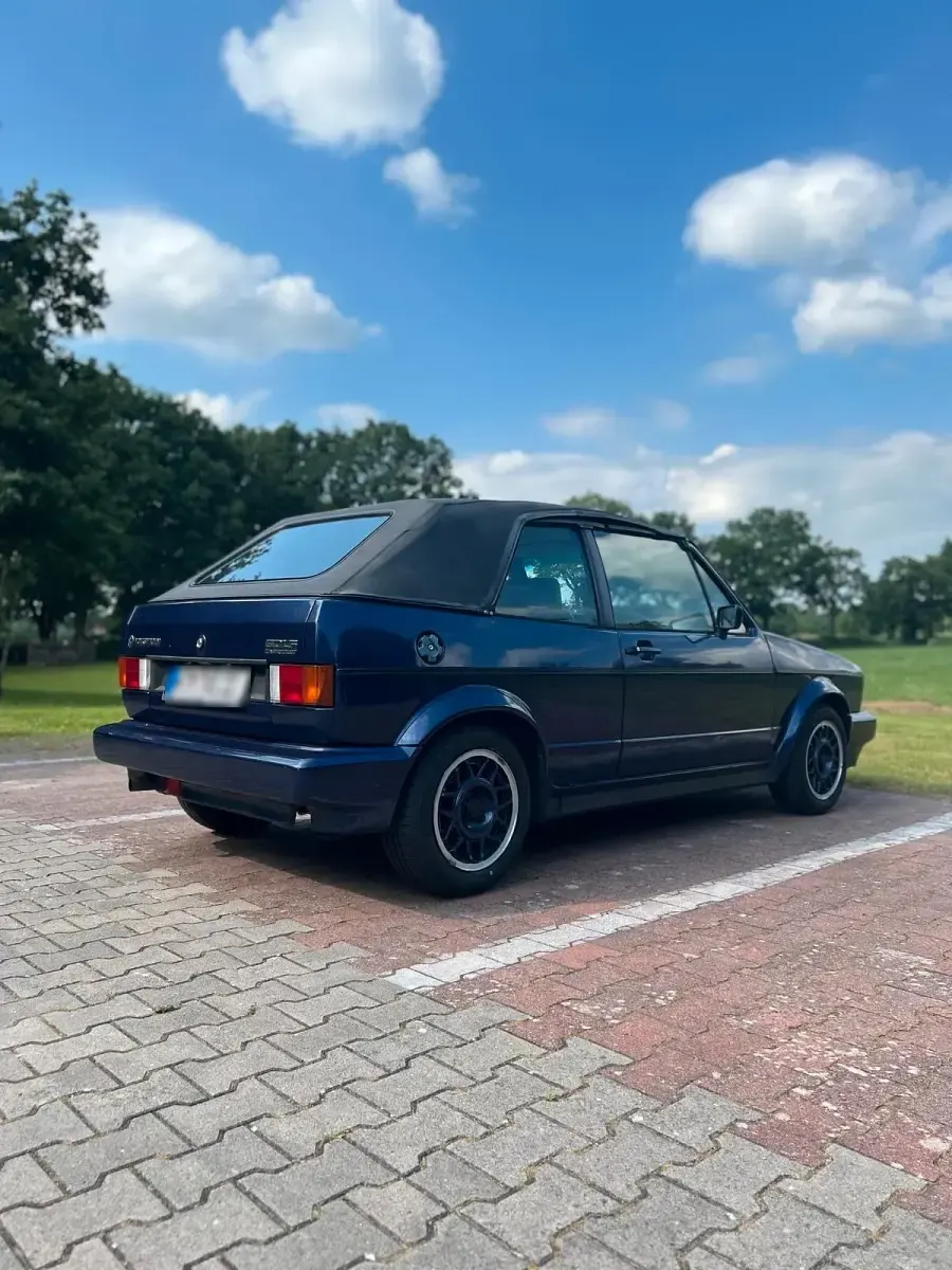 Gebraucht VW Golf Cabriolet 98 PS (72 kW) 1990 Blau Cabrio