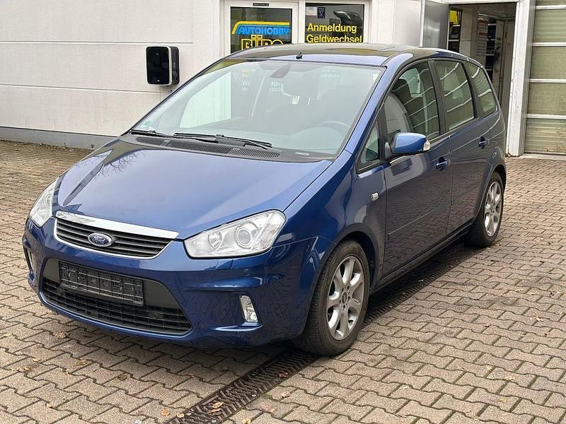 Blau Gebraucht 2008 Ford C-MAX Ghia Van / Kleinbus | 6.799 € (Teuer) - Bild 1/4