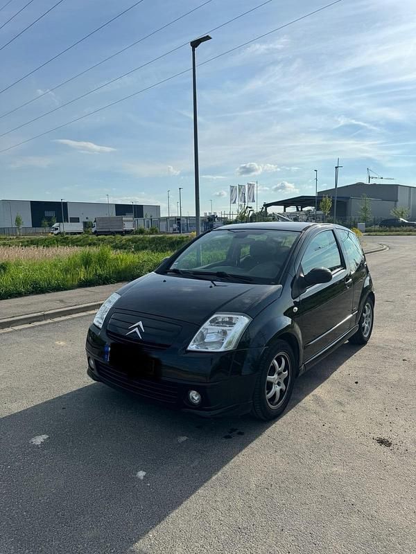 Schwarz Gebraucht 2007 Citroën C2 Kleinwagen | 1.360 € - Bild 1/4