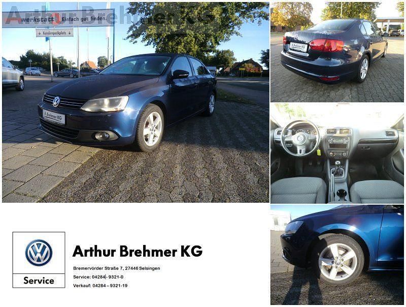 Gebraucht VW Jetta Comfortline 105 PS (77 kW) 2011 Blau Limousine
