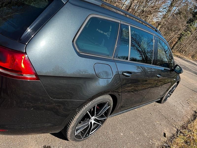 Gebraucht VW Golf VII GTD 185 PS (136 kW) 2015 Schwarz Kombi