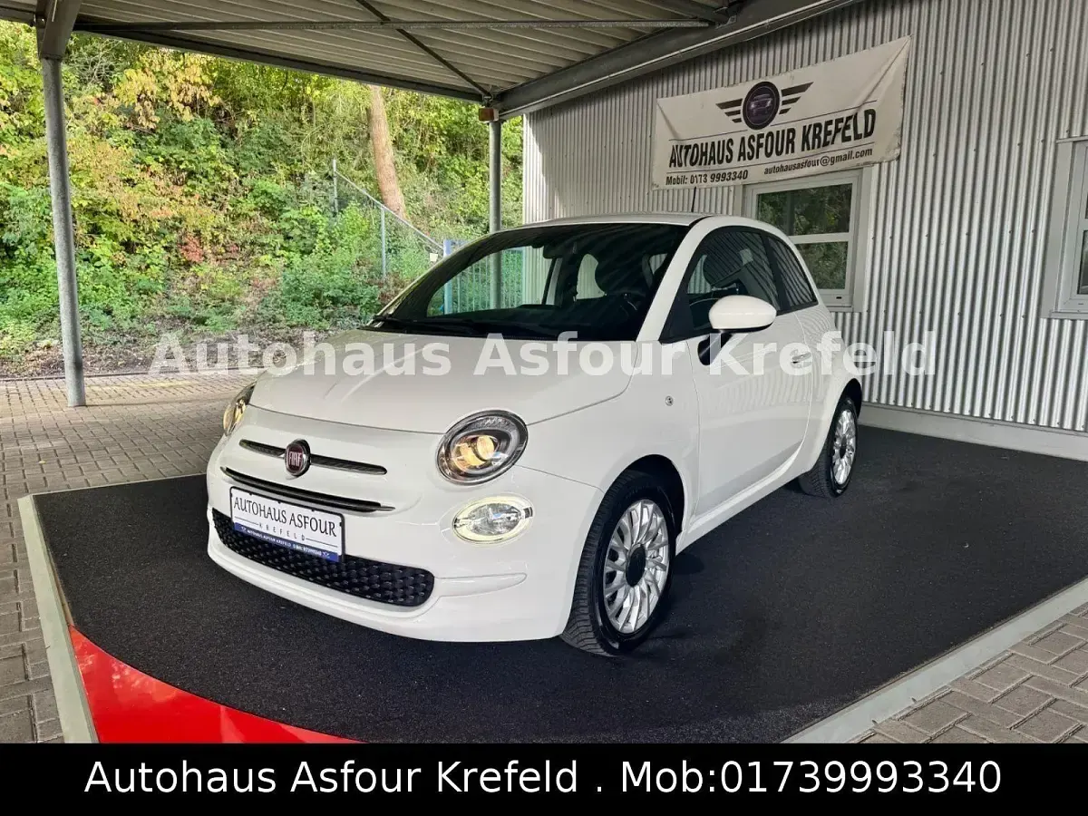 Gebraucht Fiat 500 Lounge 69 PS (50 kW) 2020 Weiß Kleinwagen
