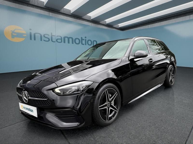 Schwarz Gebraucht 2023 Mercedes C220 Kombi | 33.099 € (Fairer Preis) - Bild 1/4