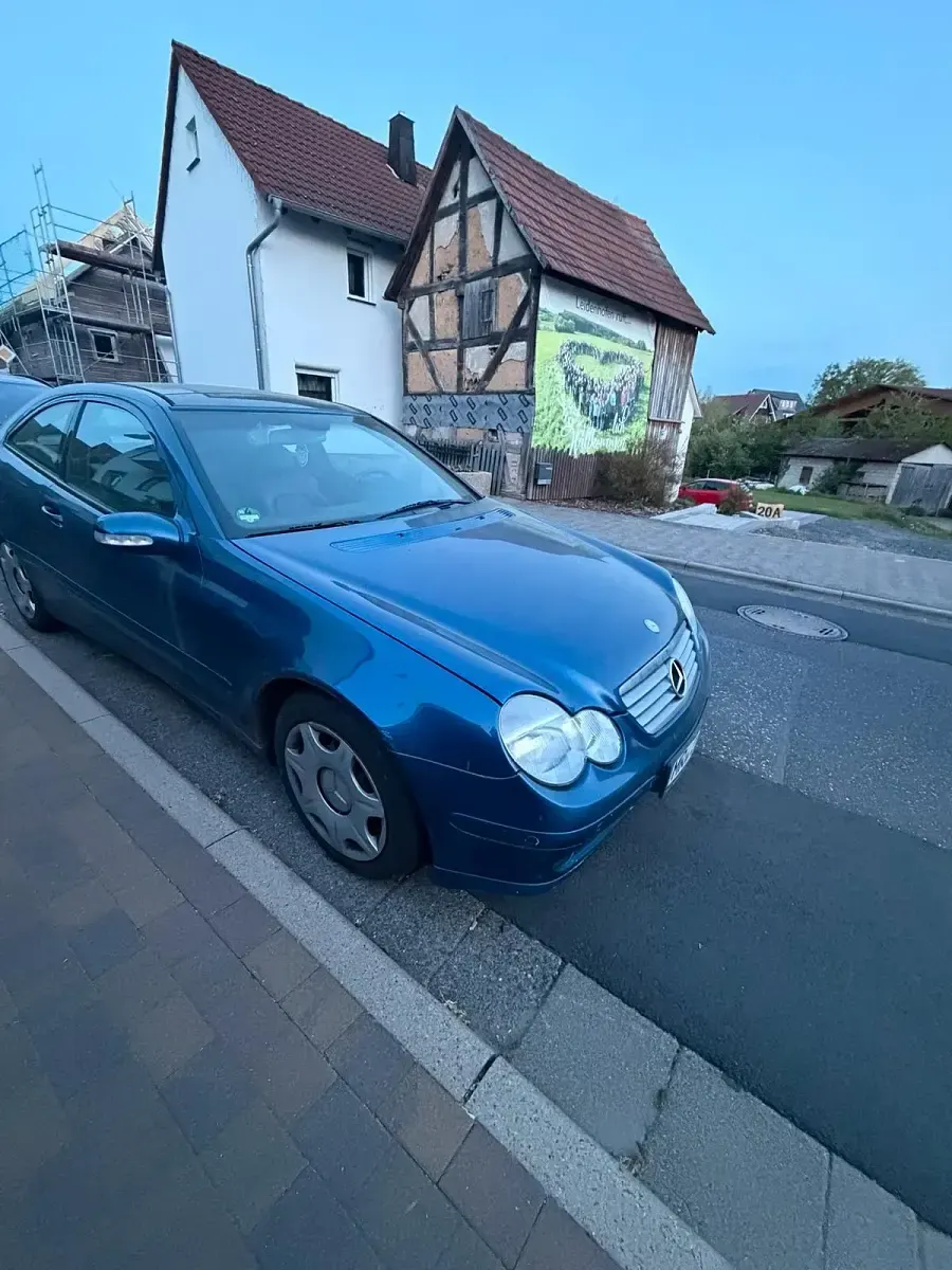 Occasion Mercedes C230 190 ch (139 kW) 2002 Bleue Coupé