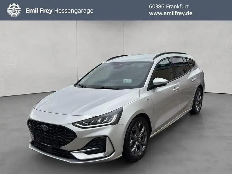 Moondust silber metallic Gebraucht 2023 Ford Focus ST-Line X Kombi | 22.950 € (Fairer Preis) - Bild 1/4