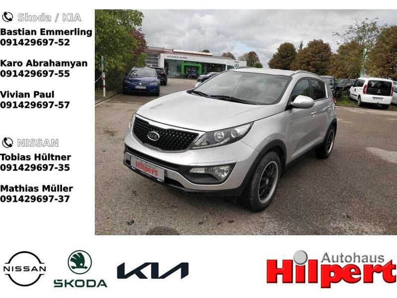Gebraucht Kia Sportage Attract 135 PS (99 kW) 2012 (9s) machine silver m (metallic) SUV