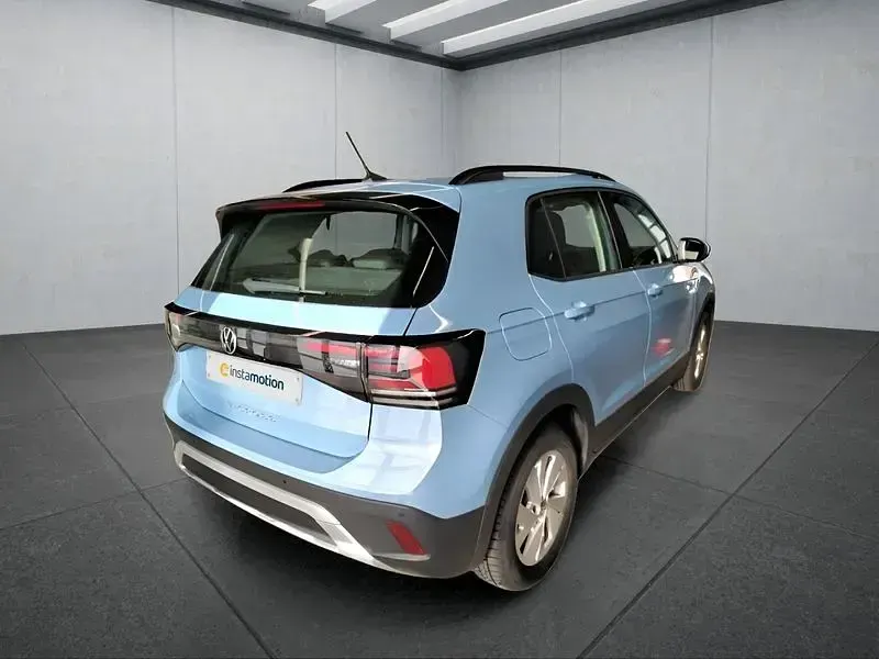 Gebraucht VW T-Cross Life 95 PS (69 kW) 2024 Blau SUV