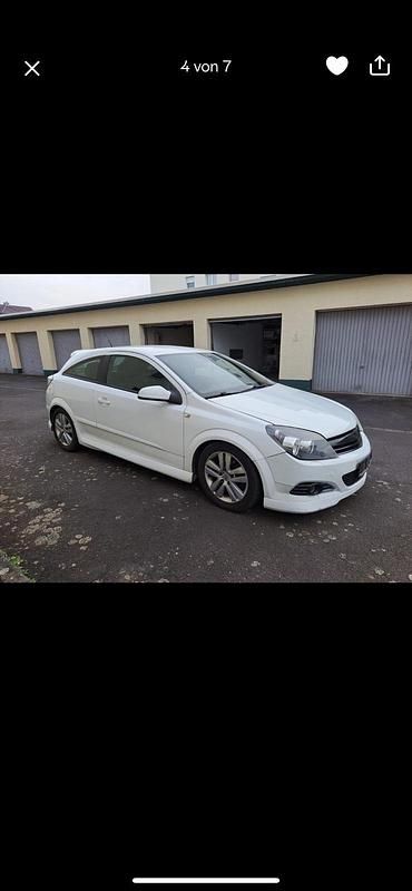 Gebraucht Opel Astra GTC OPC 140 PS (102 kW) 2009 Weiß Coupé