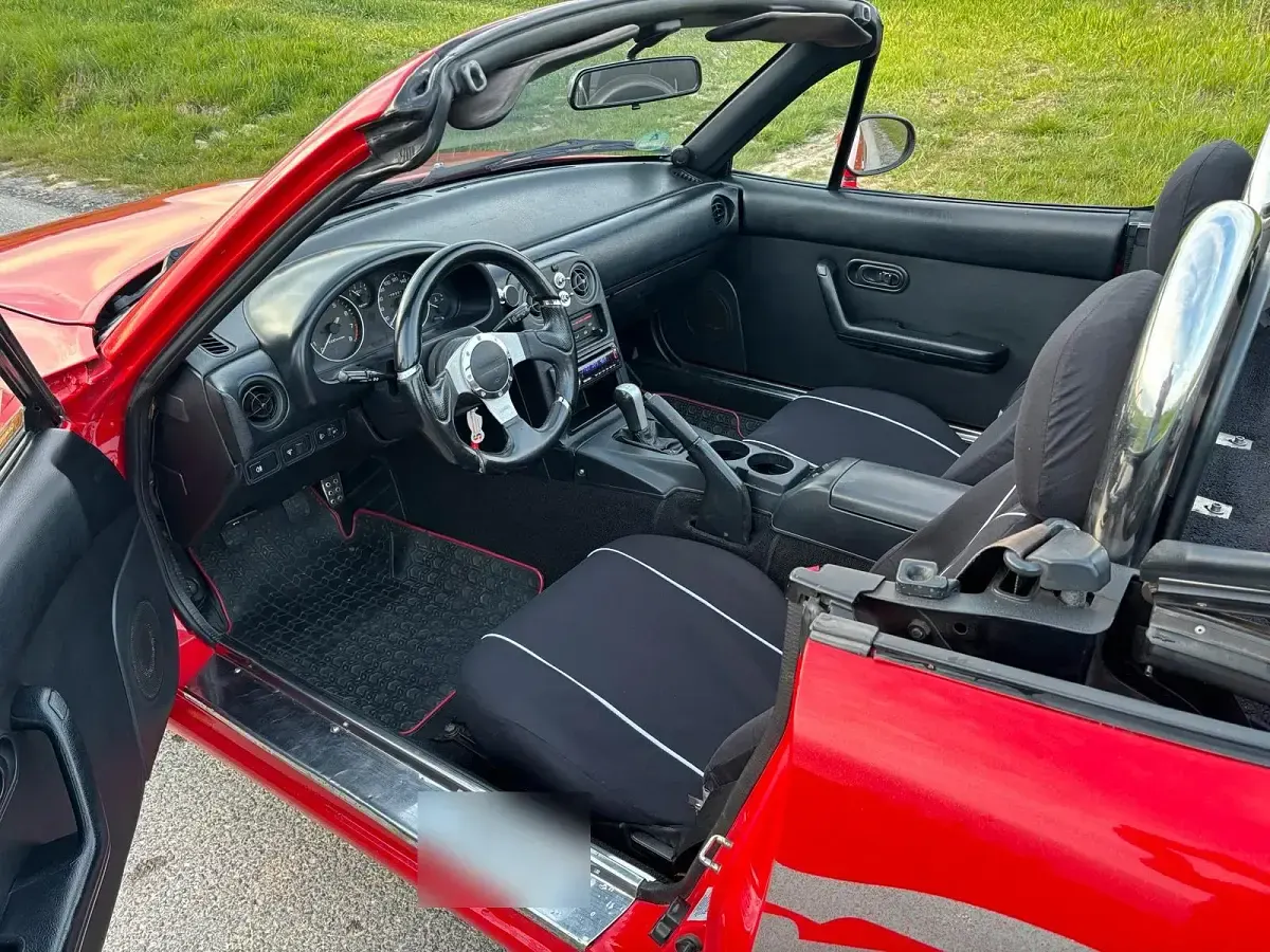 Gebraucht Mazda MX5 106 PS (77 kW) 1990 Rot Cabrio