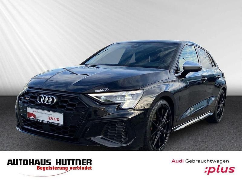 Mythosschwarz (metallic) Gebraucht 2021 Audi S3 Ambiente Limousine | 37.982 € (Fairer Preis) - Bild 1/4