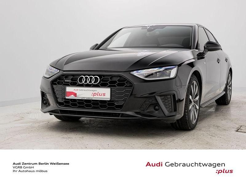 Gebraucht Audi A4 S-Line 204 PS (150 kW) 2023 Mythosschwarz metallic Limousine