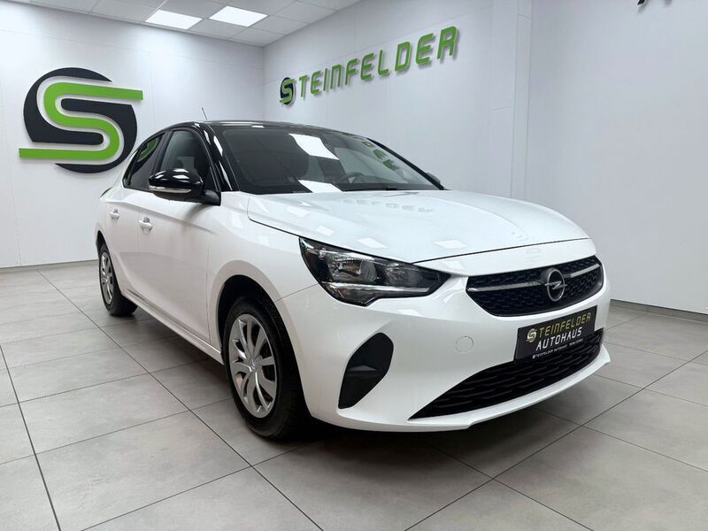 Jade weiss/arktis weiss Gebraucht 2021 Opel Corsa Edition Limousine | 13.990 € (Fairer Preis) - Bild 1/4