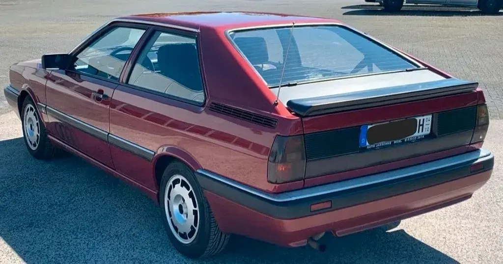 Gebraucht Audi Coupé Performance 90 PS (66 kW) 1984 Rot Coupé