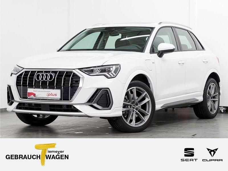 Weiß Gebraucht 2022 Audi Q3 S-Line SUV | 30.480 € (Superpreis) - Bild 1/4