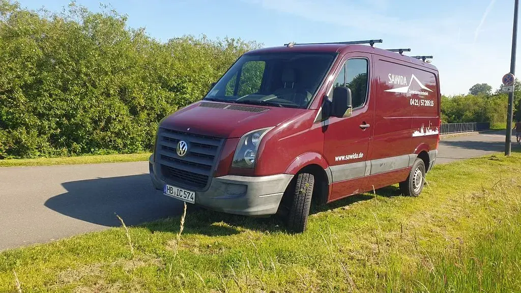 Gebraucht VW Crafter 136 PS (100 kW) 2007 Rot Van