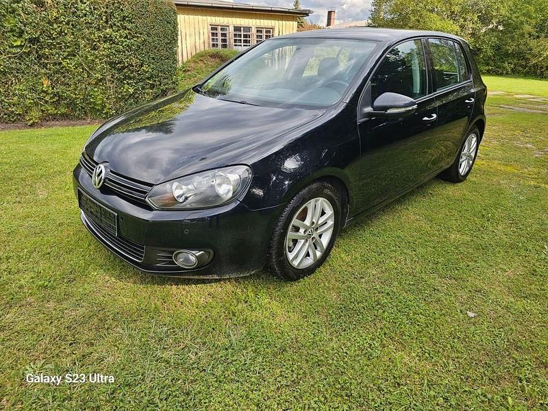 Schwarz Gebraucht 2009 VW Golf VI Highline Limousine | 3.990 € (Etwas zu teuer) - Bild 1/4