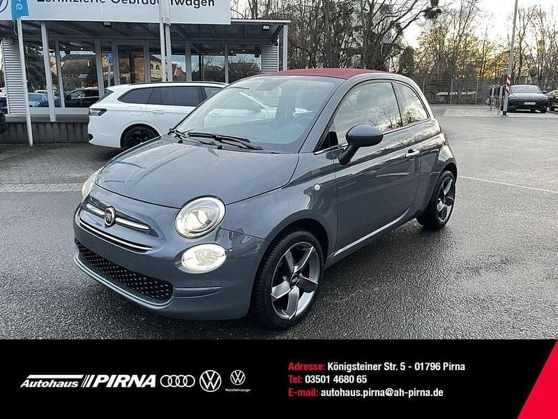 Gebraucht Fiat 500 Lounge 69 PS (50 kW) 2018 Grau Cabrio