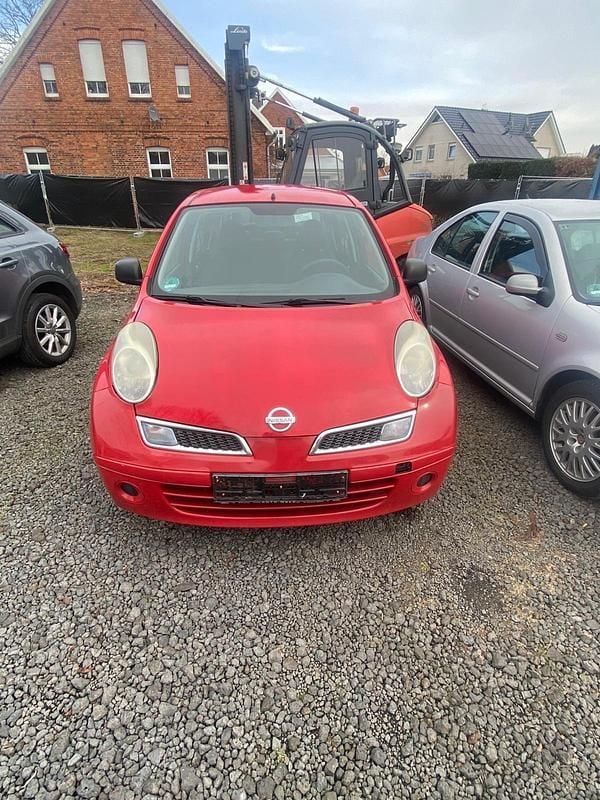 Gebraucht Nissan Micra 65 PS (47 kW) 2010 Rot Kleinwagen