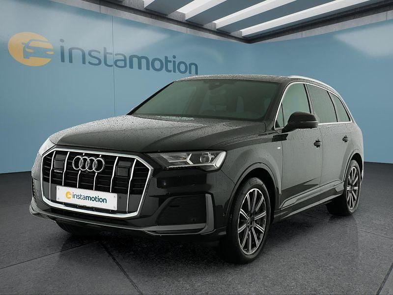 Schwarz Gebraucht 2023 Audi Q7 S-Line SUV | 64.049 € (Fairer Preis) - Bild 1/4
