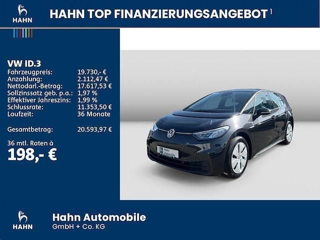 Gebraucht VW ID.3 Pure 110 kW (150 PS) 2022 Mangangrau metallic Kleinwagen