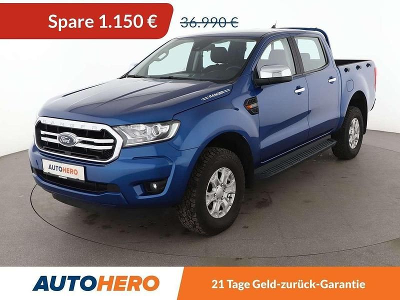 Saphirblau Gebraucht 2023 Ford Ranger XLT Abholung | 35.620 € (Superpreis) - Bild 1/3