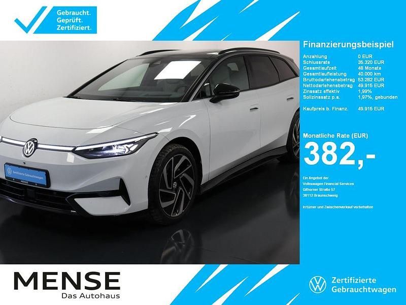 Gletscherweiß Gebraucht 2024 VW ID.7 Pro Limousine | 49.915 € (Fairer Preis) - Bild 1/4