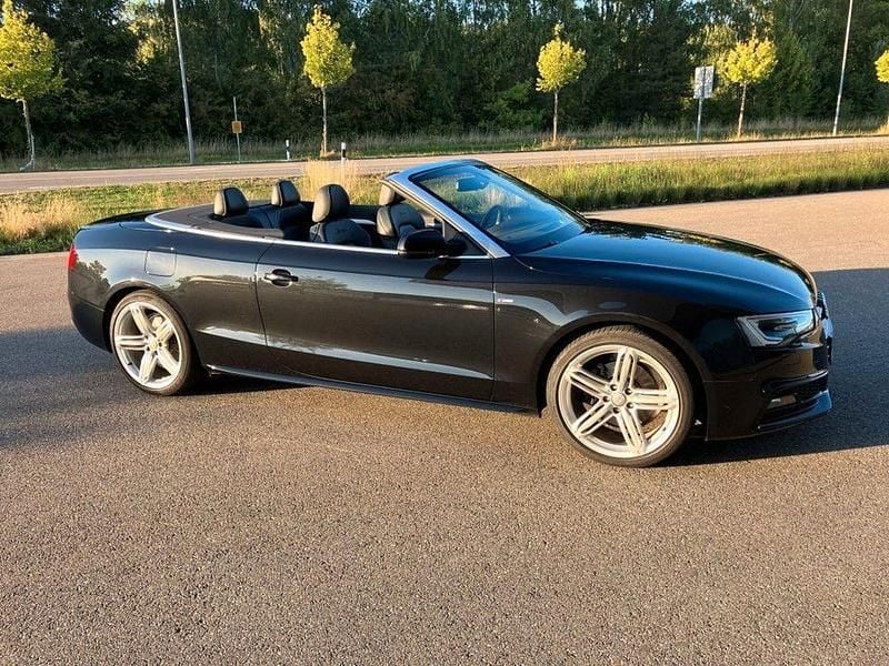 Gebraucht Audi A5 Cabriolet S-Line 170 PS (125 kW) 2014 Schwarz Cabrio