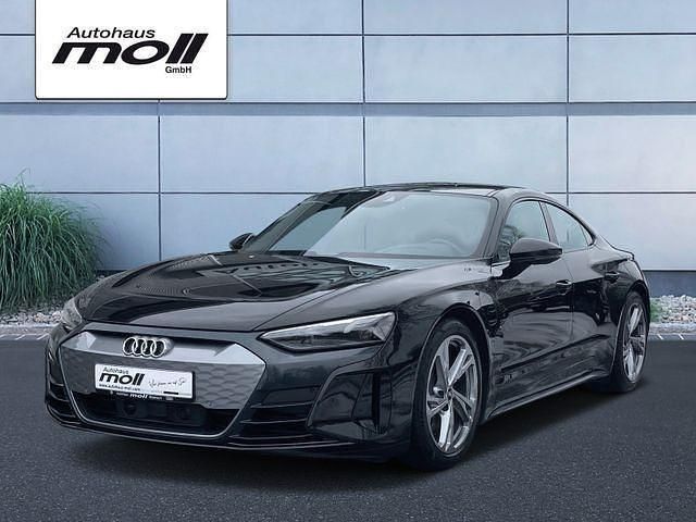 Mythosschwarz metallic Gebraucht 2021 Audi e-tron GT quattro Sport Limousine | 70.000 € - Bild 1/4