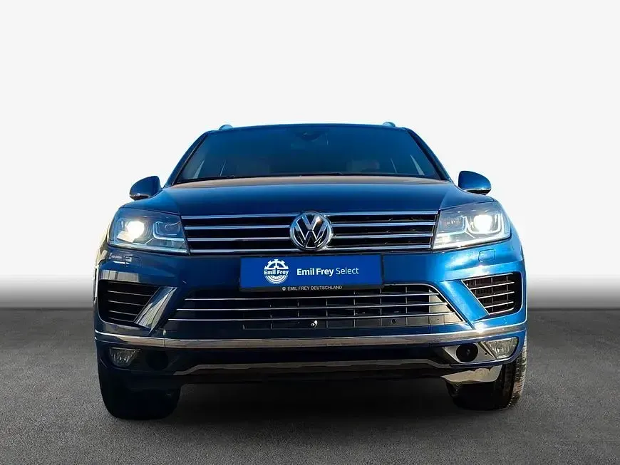 Używany VW Touareg S 262 KM (192 kW) 2018 Niebieski SUV