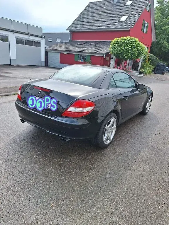 Gebraucht Mercedes SLK200 163 PS (119 kW) 2005 Schwarz Cabrio