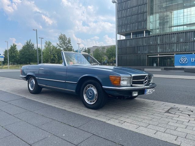 Gebraucht Mercedes SL350 200 PS (147 kW) 1972 Blau Cabrio