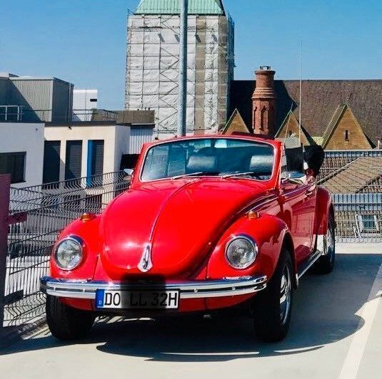 Rot Gebraucht 1972 VW Käfer Cabrio | 26.900 € - Bild 1/4