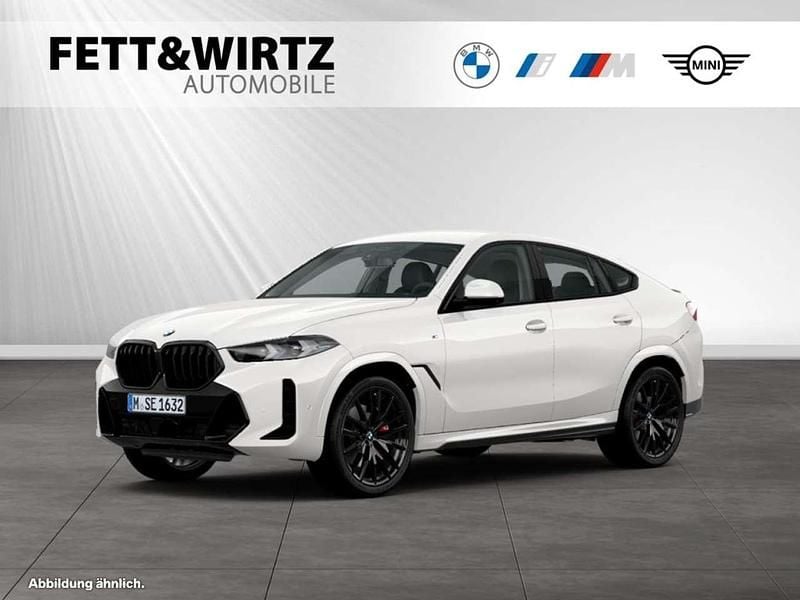 Mineralweiß metallic Gebraucht 2024 BMW X6 M Sport SUV | 80.888 € - Bild 1/3