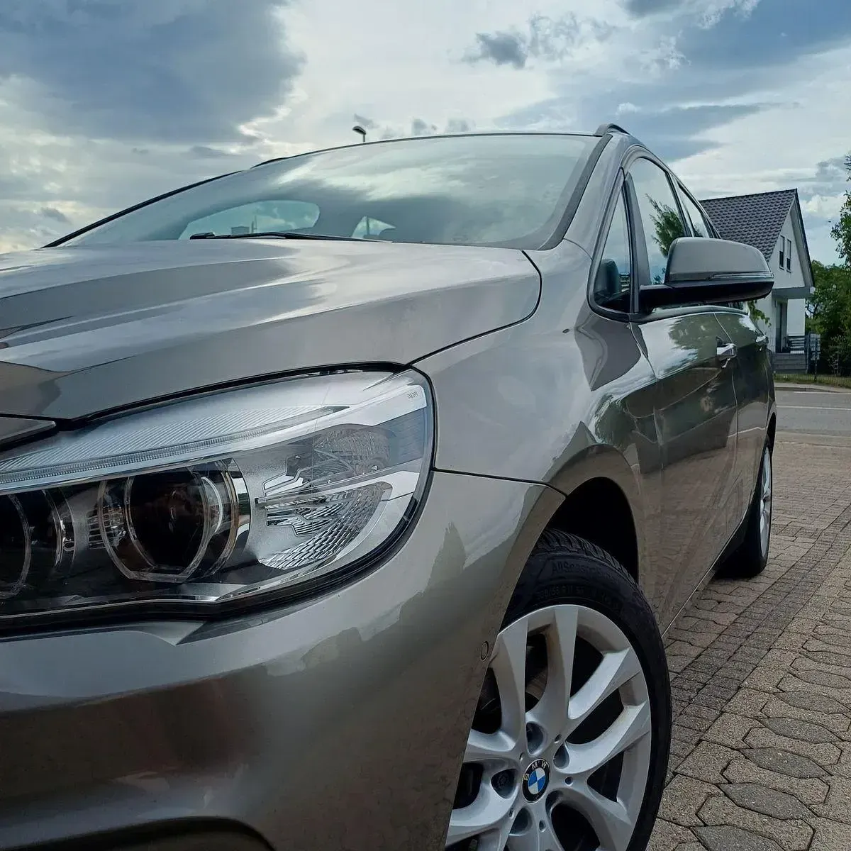 Gebraucht BMW 220 Gran Tourer 190 PS (139 kW) 2017 Grau Van / Kleinbus