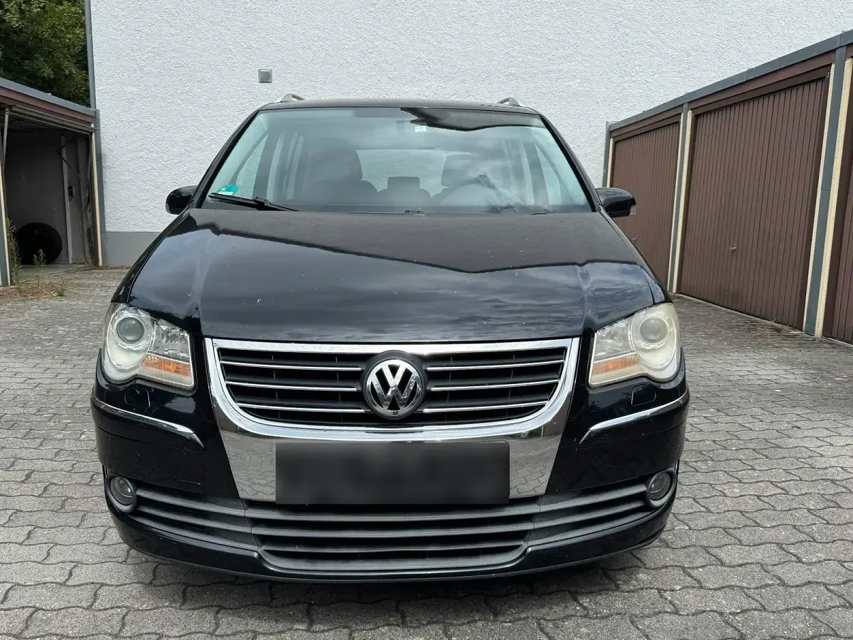 Gebraucht VW Touran 170 PS (125 kW) 2007 Schwarz Van / Kleinbus
