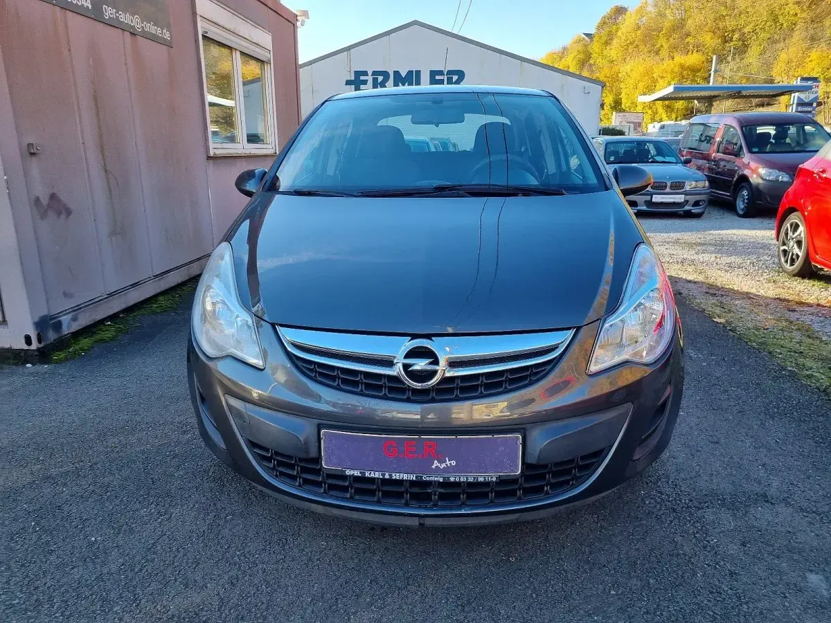 Gebraucht Opel Corsa 86 PS (63 kW) 2011 Grau Kleinwagen