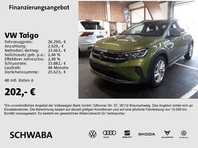 Visual green metallic Gebraucht 2024 VW Taigo R SUV | 26.290 € (Fairer Preis) - Bild 1/4