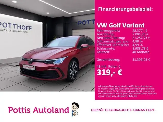 Gebraucht VW Golf VIII R-line 190 PS (139 kW) 2022 Kombi