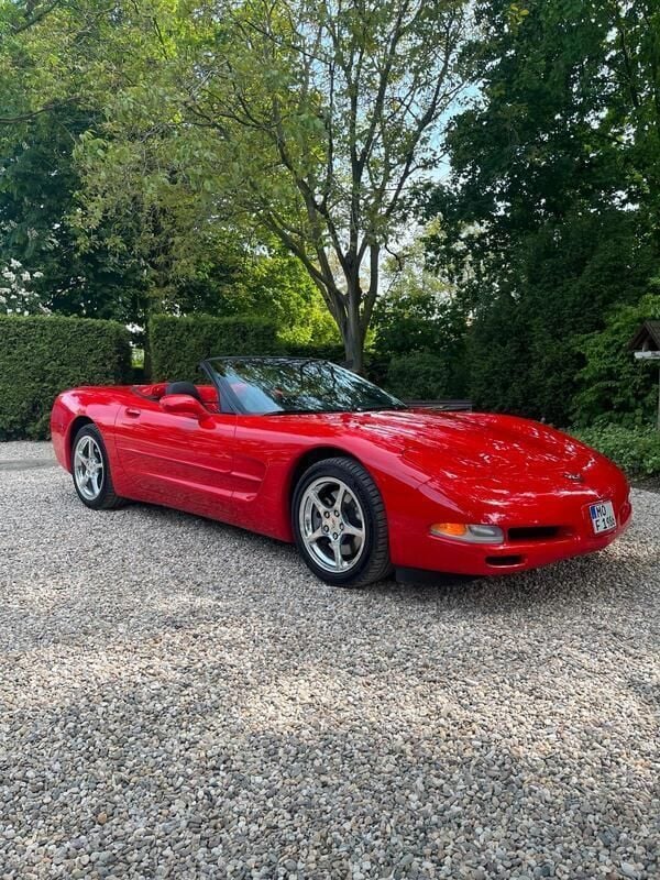 Rot Gebraucht 2001 Corvette C5 Cabrio | 24.999 € (Superpreis) - Bild 1/4