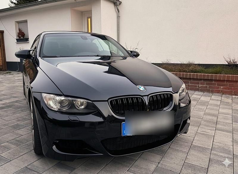 Schwarz Gebraucht 2008 BMW 335 Cabriolet Comfort Edition Cabrio | 10.500 € (Superpreis) - Bild 1/4